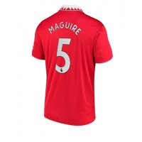 Fotbalové Dres Manchester United Harry Maguire #5 Domácí 2022-23 Krátký Rukáv